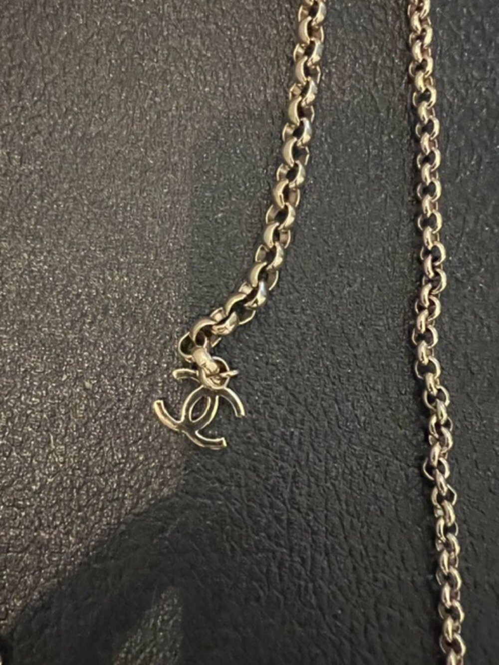 Chanel CC Heart Pendant Chain Belt/Long Necklace - Picture 8 of 11